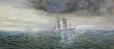 Anthony Carey Stannus, The Atlantic, 1866, watercolour on paper