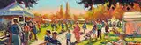 St. Anne's Park, Dublin by Norman Teeling, oil on board, sold Nov 2024
