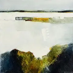 Michael Gemmell, Straw Island, 2005, oil on linen