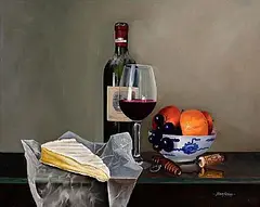 Peter Kotka, A Fine Selection, oil on panel
