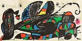 Joan Miro Spanish, Escultor Iran, 1974, original lithograph on heavy Guarro paper - from an edition of 1,500