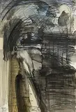 Michael Kane, Night Canal, 2006, mixed media on paper