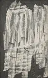Kenneth Hall, Abstract Face, oil on canvas board