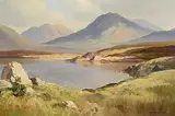 Morning Calm, Lough Derryclare, Connemara by Maurice Canning Wilks, oil on canvas, offered Sep 2024