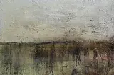Colin Flack, Autumn Morning, oil on board