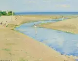 Thomas Ryan, Summertime, oil on canvas