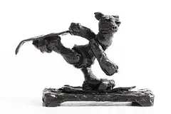 Patrick O'Reilly, Skating Bear, 2017, bronze - from an edition of 9