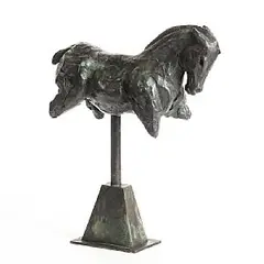 Valentin Bostan, Horse, lithograph - number 4 from an edition of 4