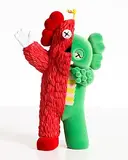 Kaws, Kachamukku, sculpture created in collaboration with Japanese Sesame Street, Hirake Ponkikki
