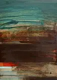 Tom Climent, A Kiss Goodbye, 2000, oil on paper