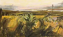 Jacqueline Stanley, Hare Island, oil on canvas
