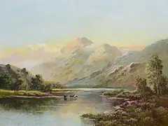 In the Highlands by Wendy Reeves, pastel on paper, sold Sep 2024