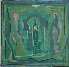 Evie Hone, Painting, gouache on paper