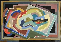 Mainie Jellett, Composition, gouache on paper