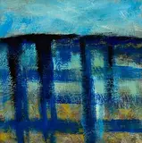 Colin Middleton, Fields, Dundrum, 1976, oil on board
