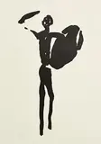 The Tain - The Boy Cuchulainn Armed by Louis le Brocquy, 1969, lithograph - number 33 from an edition of 70, sold Jul 2024