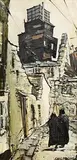 Mill Building, Galway by Cecil Maguire, oil on board, offered Jul 2024
