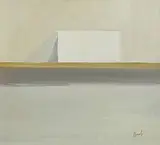 Charles Brady, Envelope, 1982, oil on board