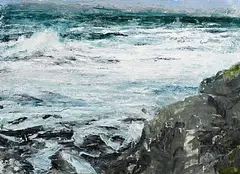 Donald Teskey, Mullaghmore I, 2021, acrylic on paper