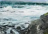 Donald Teskey, Mullaghmore I, 2021, acrylic on paper