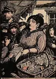 The Lottery by Jack Butler Yeats, c.1913, watercolour and ink on paper, sold Apr 2026