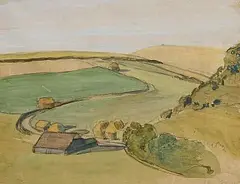 Summer's Day by Mainie Jellett, watercolour on paper, sold Apr 2026