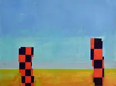 Thomas Nozkowski, Untitled (Q-95), 2006, oil on paper