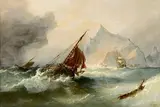 Rear Admiral Richard Brydges Beechey, Off Sybil Head, Dingle Peninsula, Co. Kerry, 1870, oil on canvas