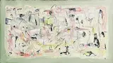 John Kingerlee, Compositions - Figures and Birds, 1996, oil on canvas