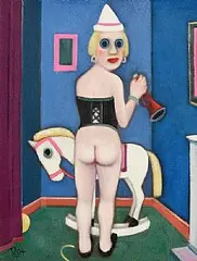 The Playroom by Jack Donovan, 2004, oil on board, sold Apr 2026