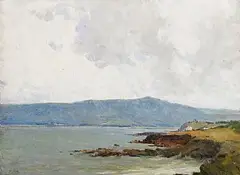 Hans Iten, Grey Day, Co. Antrim, oil on canvas