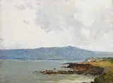 Hans Iten, Grey Day, Co. Antrim, oil on canvas