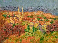 Desmond Carrick, Towards Clifden, Connemara, oil on canvas board