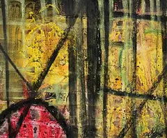 Sacha Jafri, Untitled, mixed media on paper