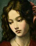 Ken Hamilton, The Gold Necklace, oil on board
