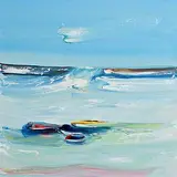 Majella O'Neill Collins, Sherkin Sea North, 2025, oil on canvas