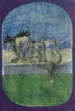 Brian Bourke Hrha Irish, Dublin, 1969, mixed media on paper