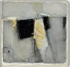 John Shinnors, The Black Armed Scarecrow, oil on canvas