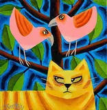 Graham Knuttel, Watching, oil on canvas