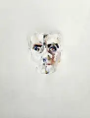 Study towards an image of Federico Garcia Lorca (1977/78) by Louis le Brocquy, oil on canvas, offered Oct 2025