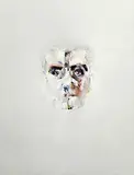 Louis le Brocquy, Study towards an image of Federico Garcia Lorca (1977/78), oil on canvas