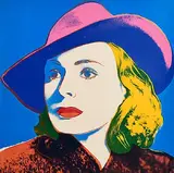 Andy Warhol American, With Hat, from Ingrid Bergman, 1983, screenprint on Lenox Museum Board - number 47 from an edition of 250 aside from 20 artist's proofs - published by Galerie Borjeson, Malmo, Sweden - printed by Rupert Jasen Smith, New York