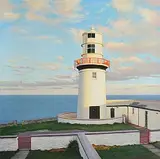 Carey Clarke, Morning Light - Galley Head, Co. Cork (2005/06), oil on canvas