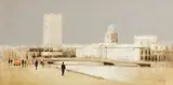 Anthony Robert Klitz, Custom House, Dublin, oil on canvas