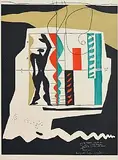 Le Corbusier, Modulor, 1956-1962, original lithograph on Arches printed c.1956-1962 by Mourlot with full margins - to an edition of 200 copies