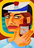 Graham Knuttel, Yo Ho Ho! And a Bottle of Rum, oil on canvas