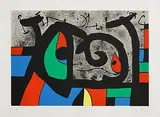 Joan Miro Spanish, Le Lezard aux Plumes D'or