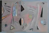 Tony O'Malley, Porthacolia - Cliara, 1983, oil on board