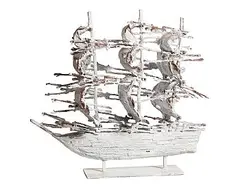John Behan, Atlantic Famine Ship, 2024, unique bronze