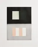 Sean Scully, Liliane #2, 2010, etching in colours on Somerset wove - number 28 from an edition of 40